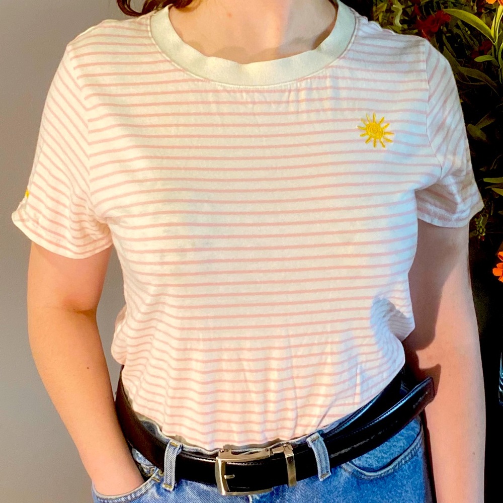 Stripped Sun Shirt